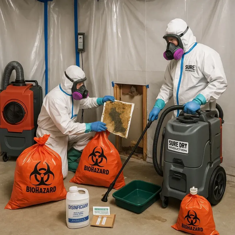 Contaminated Water Handling Protocols process in Peoria County, IL