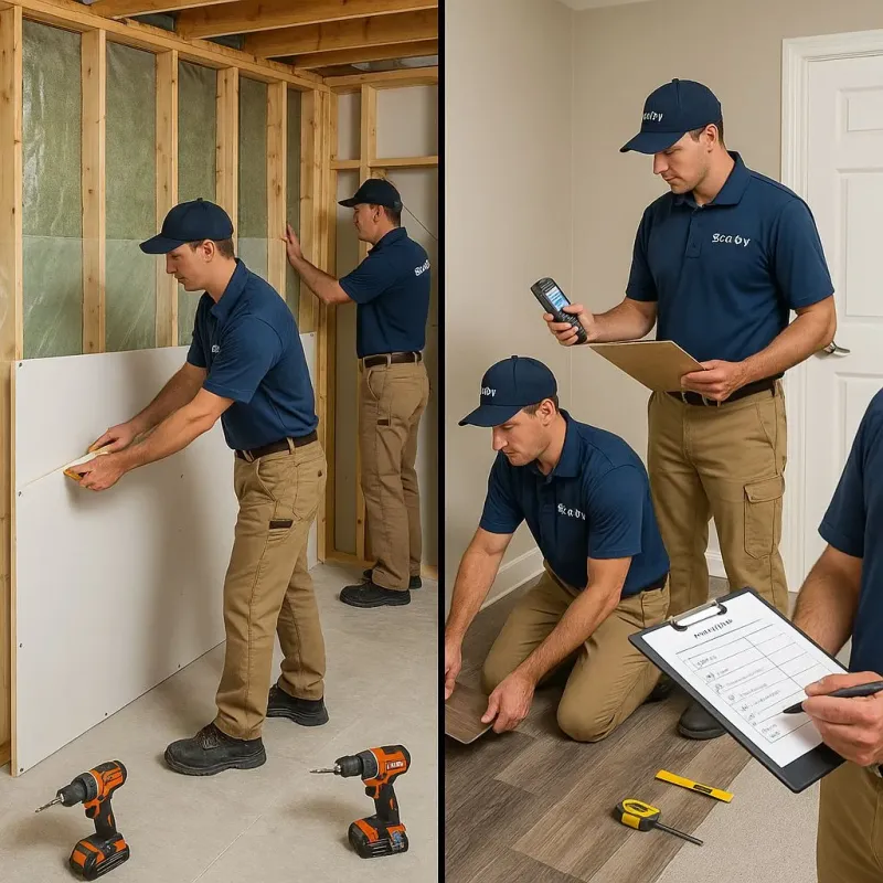 Repairs and Reconstruction process in Peoria County, IL